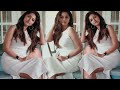 Ashika AJ In White Churidar