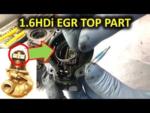 How to assemble the electronic part of an EGR valve (Peugeot/Citroen 1.6HDi)