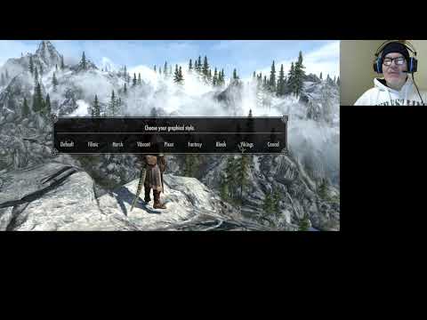 Special Edition's Rustic Weathers MOD with Skyrim LE Oldrim
