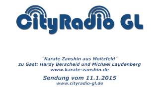 preview picture of video 'Zanshin Karate aus Bergisch Gladbach Moitzfeld - Cityradio GL vom 11.1.2015'