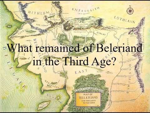 What remained of Beleriand in the Third Age?