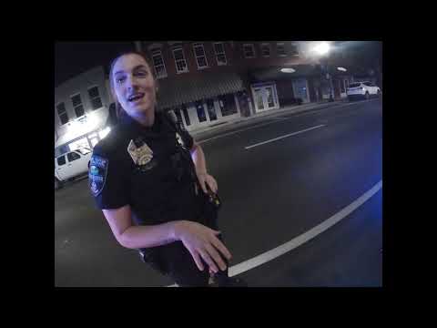 Got pulled over by the coolest cop ever! Video
