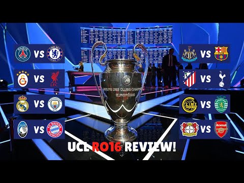 UCL RO16 draws! ROAD TO BUDAPEST! Who will win the champions league?