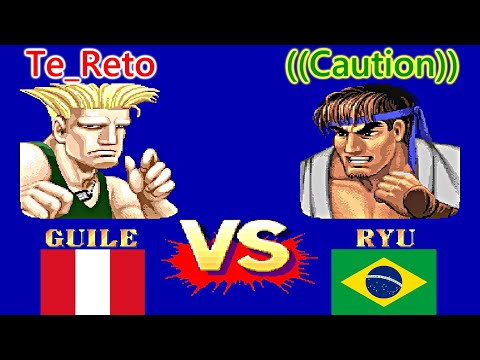 Street Fighter II': Champion Edition - Te_Reto vs ((Caution)) FT10