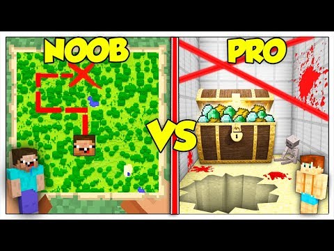 CACCIA AL TESORO NOOB CONTRO PRO! - Minecraft ITA