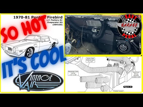 Vintage Air -SUREFIT Gen IV- DIY, Step by Step. Everything you need to know!! 1975 Pontiac Firebird