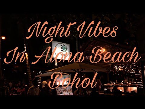 NIGHT VIBES IN ALONA BEACH (Bohol, Philippines) || Antoinette