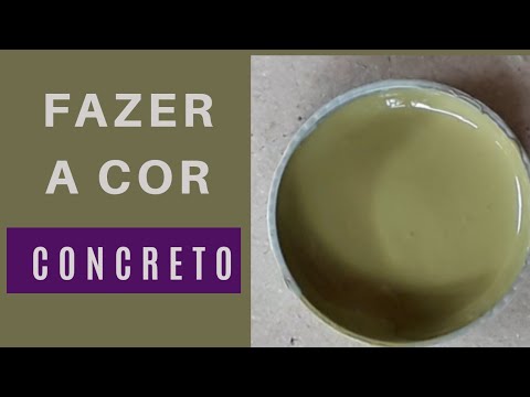 How to Make Concrete Color Mixing Colors