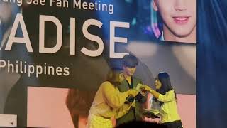 Yook SungJae Paradise in Manila Part2  First segment -Yook As "The Master In the House"