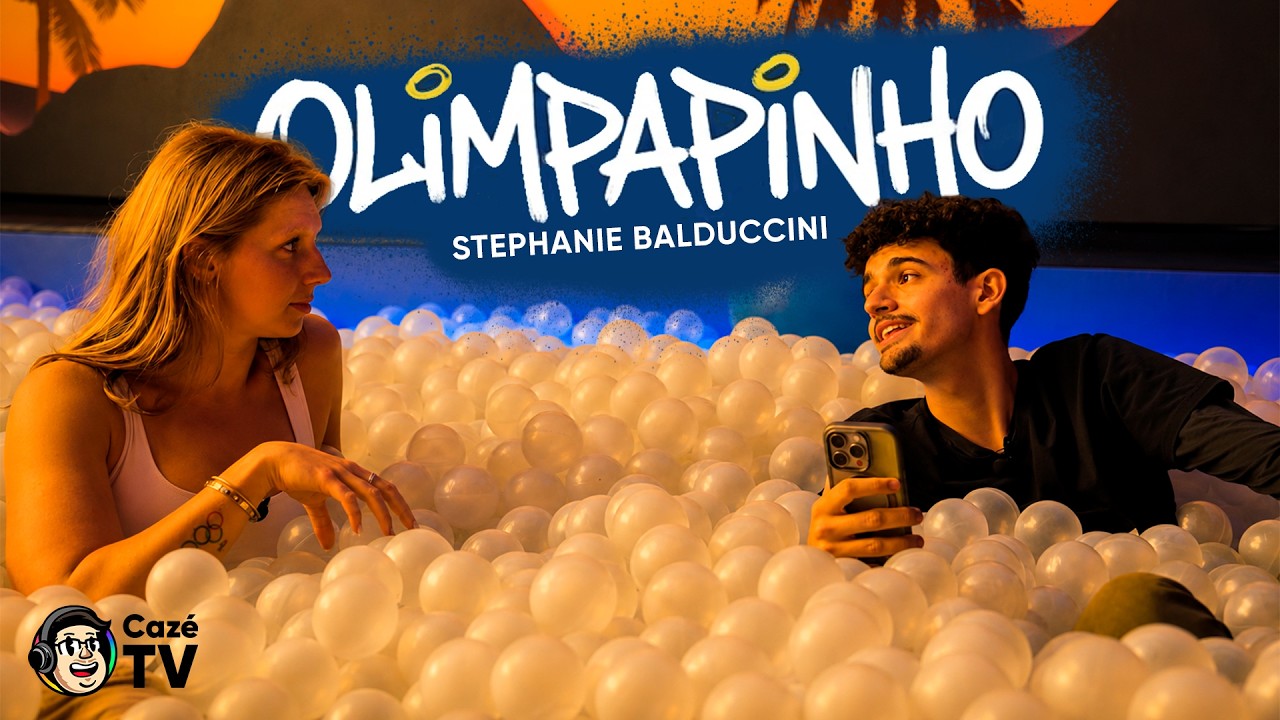 STEPHANIE BALDUCCINI DÁ AULA DE NATAÇÃO NA PISCINA DE BOLINHA DO OLIMPAPINHO!
