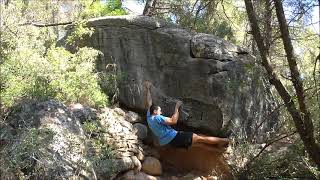 Video thumbnail de Albaricoque, 6b. Salvanebleau