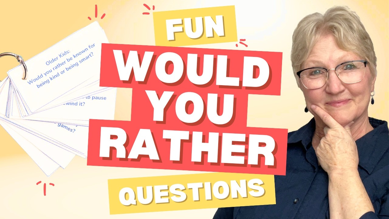 Would You Rather Questions for Kids 😂 | Fun Family Game + FREE Printable