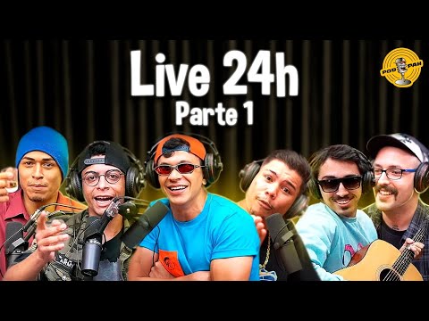PODPAH 24H - PARTE 1: JULIO COCIELO, PSIU, MUCALOL, ZOIO, LUCAS INUTILISMO & CAUÊ MOURA