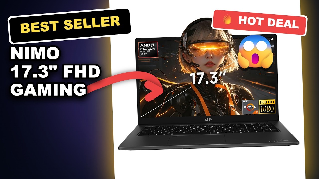 NIMO 17.3" FHD Gaming Laptop Review: Ryzen 7 Beast for Students & Creators