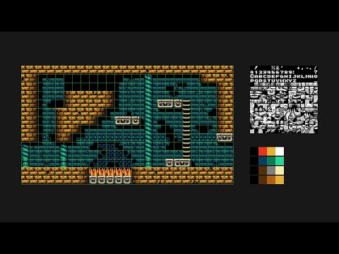 Alwa's Awakening NES - Part 1: Backgrounds