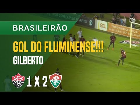 GOL (GILBERTO) - VITÓRIA X FLUMINENSE - 06/05 - BRASILEIRÃO 2018