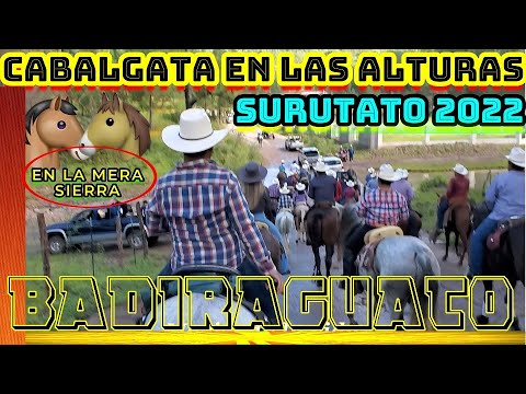 CABALGATA DE MUCHA ALTURA AL FILO DE LA SIERRA🐴SURUTATO 2022🐴TE EMPRESIONARA🐴🐴🐴