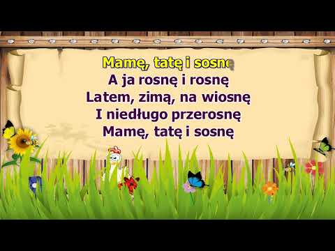 Fasolki - A ja rosnę - z wokalem ( karaoke )