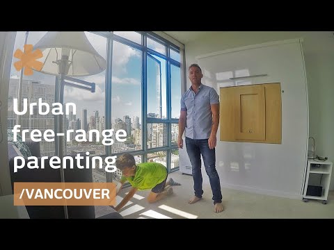 Vancouver dad on raising 5 free-range kids in city apartment