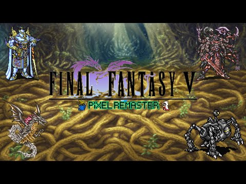 Final Fantasy 5 Pixel Remaster All Bosses Fight