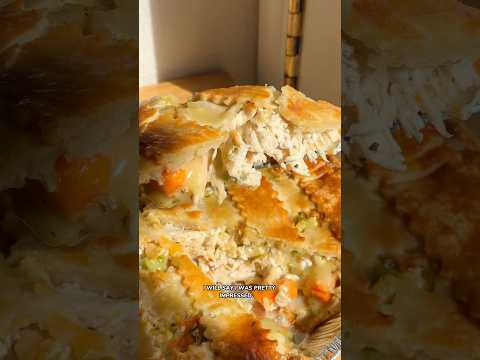Trying Costco’s $20 Chicken Pot Pie 🥧 #costco #chickenpotpie #pie