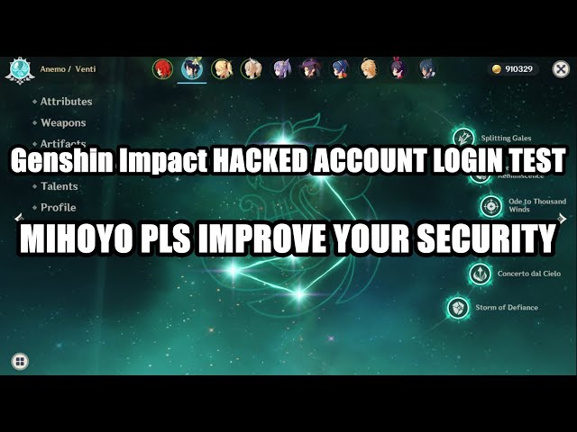 Your Genshin Impact Account Could Be At Risk Of Getting Hacked Here Is What You Can Do To Secure It