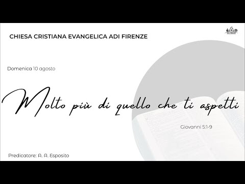 Molto più di quello che ti aspetti (Giovanni 5:1-9)