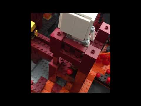 How To Connect All The LEGO Minecraft Nether Sets