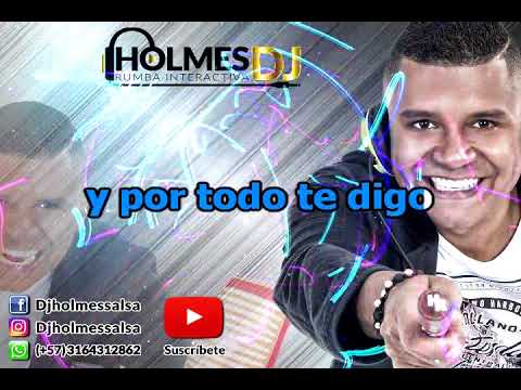 Lloro  Andy y Harold Montañez  Video Liryc letra  Holmes DJ