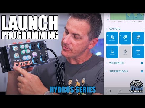 Hydros LAUNCH - Programming to Cover 90% of Saltwater Aquarium Users! - Hydros Series