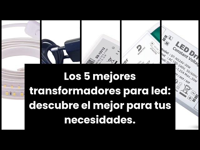 Vídeo relacionado con Transformador LED de 30W a 36W con Salida 30-40V 830mA, Driver LED con Alimentación Estable, Transformador de 220V para Iluminación Interior, Transformador Compacto para Focos y tiras LED