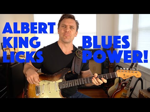 Albert King Licks | BLUES POWER Mini Guitar Lesson!