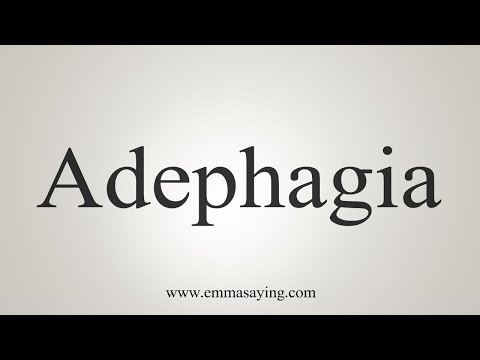 How To Say Adephagia