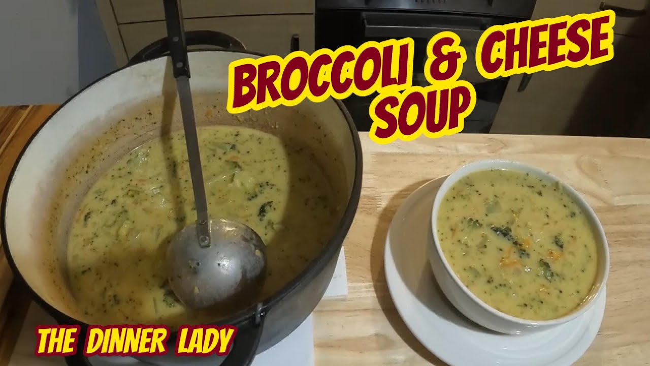 BROCCOLI & CHEESE SOUP
