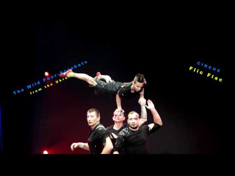 The four Acrobatic mens group from Ukraine