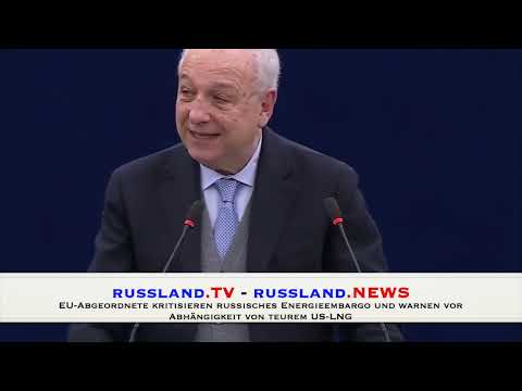EU-Abgeordnete kritisieren russisches Energieembargo und warnen vor Abhängigkeit von teurem US-LNG