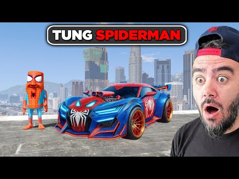 TUNG TUNG SPIDERMAN ARABASINI KAÇIRDIM - GTA 5 MODS