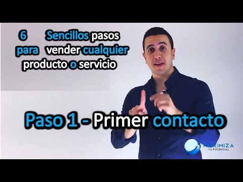 , title : 'Paso 1: Primer contacto | 6 Sencillos pasos para vender cualquier producto o servicio'