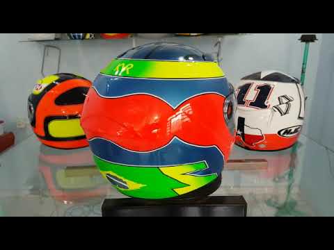 KVR Kart 2019 - Capacete Ricardo Zonta