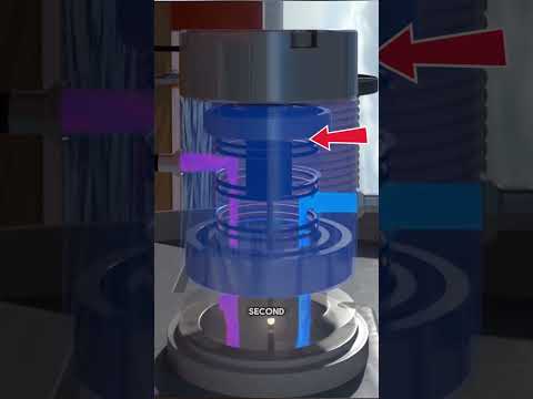 Part of a video titled How Excavator Rotate Endlessly #dndx1 - YouTube