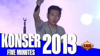 Download lagu Live Konser Five Minutes - Bertahan Salah Apa  @Magelang 13 Desember 2013 mp3