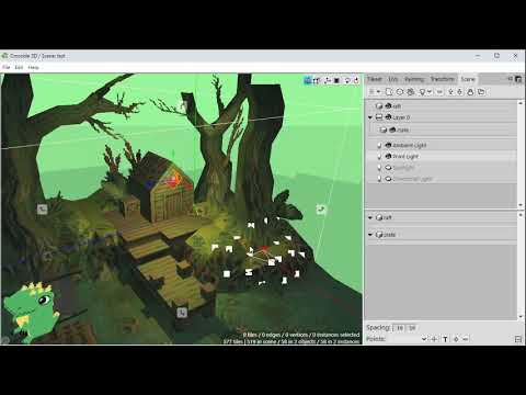 Crocotile 3D 🐊 Lights and Shadows