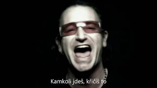 U2 - Original Of The Species (CZ Lyrics)