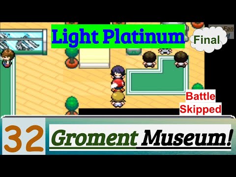 Pokemon Light Platinum Part 32 PokeFan Exploring Groment Museum | GBA Rom Hack