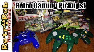 Early December Retro Game Pickups! PS2, Gamecube, Xbox and the Atari Flashback Handheld!