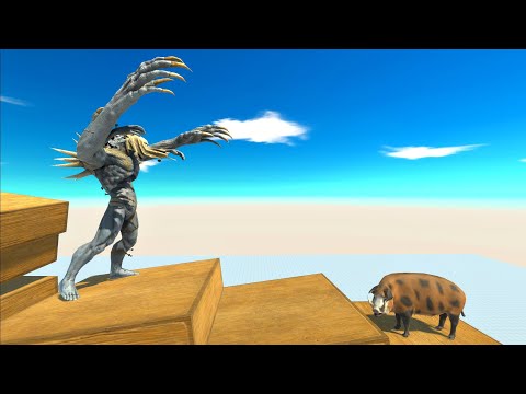 Unstable Wooden Stairs - Animal Revolt Battle Simulator