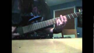 Wednesday 13 - Dead Carolina guitar cover