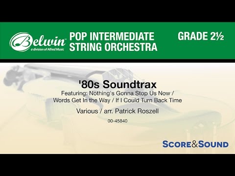 80s Soundtrax, arr. Patrick Roszell – Score & Sound