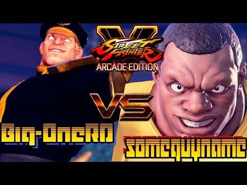 SFV/SF5 AE ☆ Big-OneRD (Bison) VS  someguyname (Balrog) Street fighter V Arcade edition