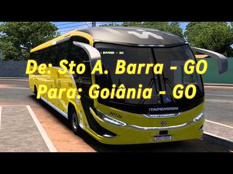 ETS2-  Santo Antônio da Barra x Goiânia.